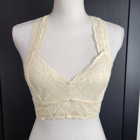 INTIMATELY Free People Off White Bralette Size Small - Picture 1 of 8
